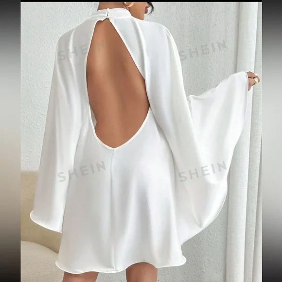 Flowy open back dress - Picture 1 of 6